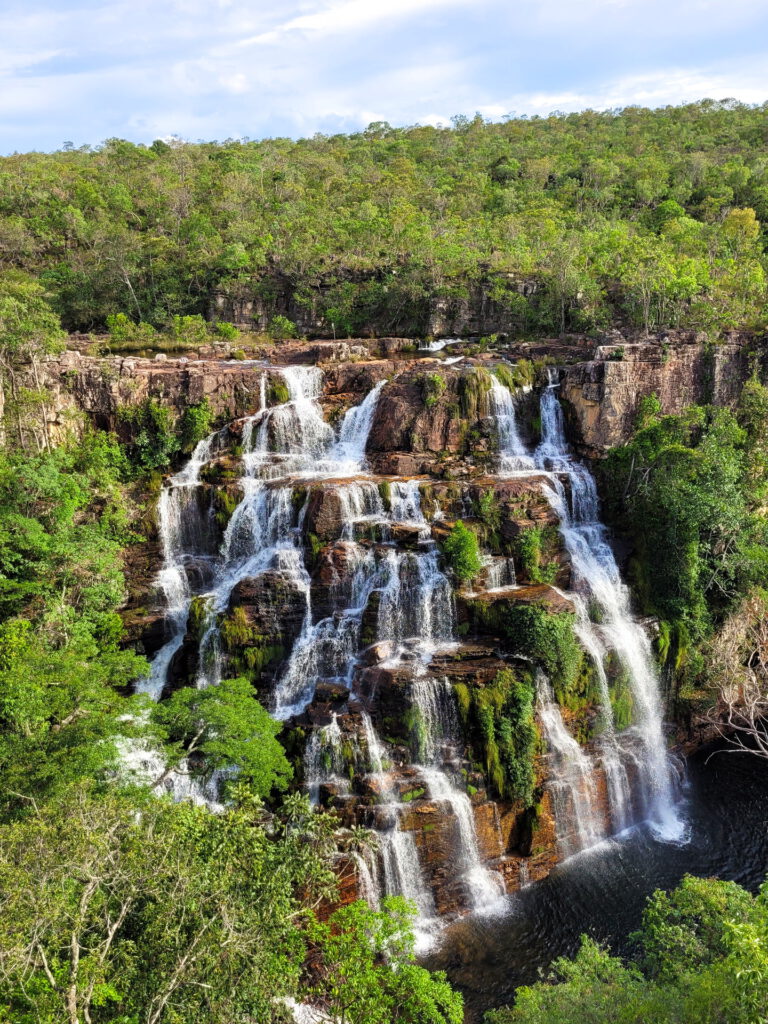 Cachoeira Almécegas I in Chapada dos Veadeiros
