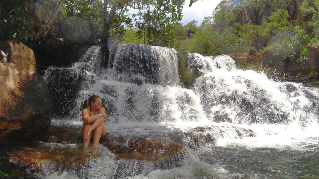Cachoeira do Encontro in Chapada dos Veadeiros